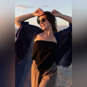Savvi West Bandeau Top